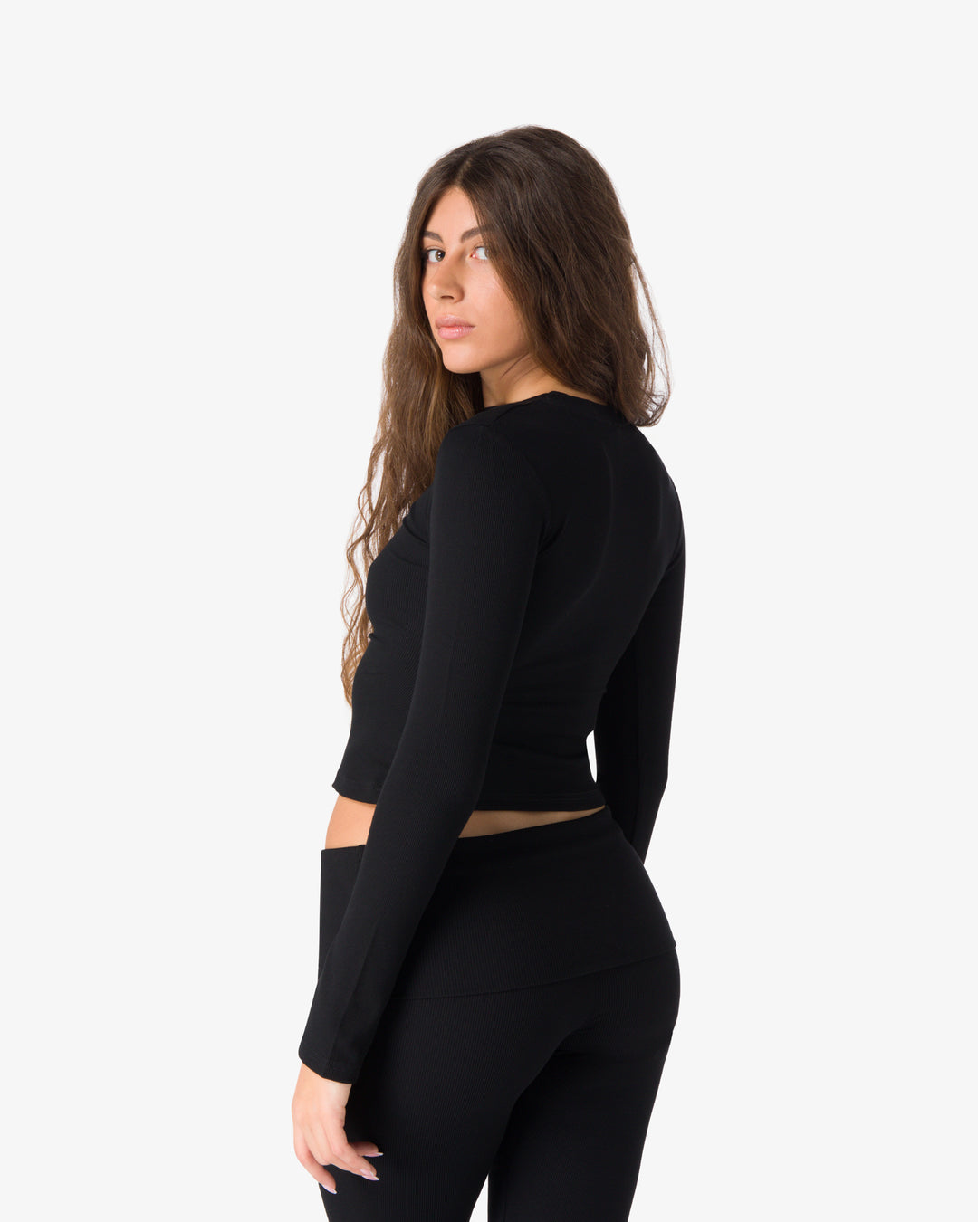 LONG SLEEVE T-SHIRT | Black
