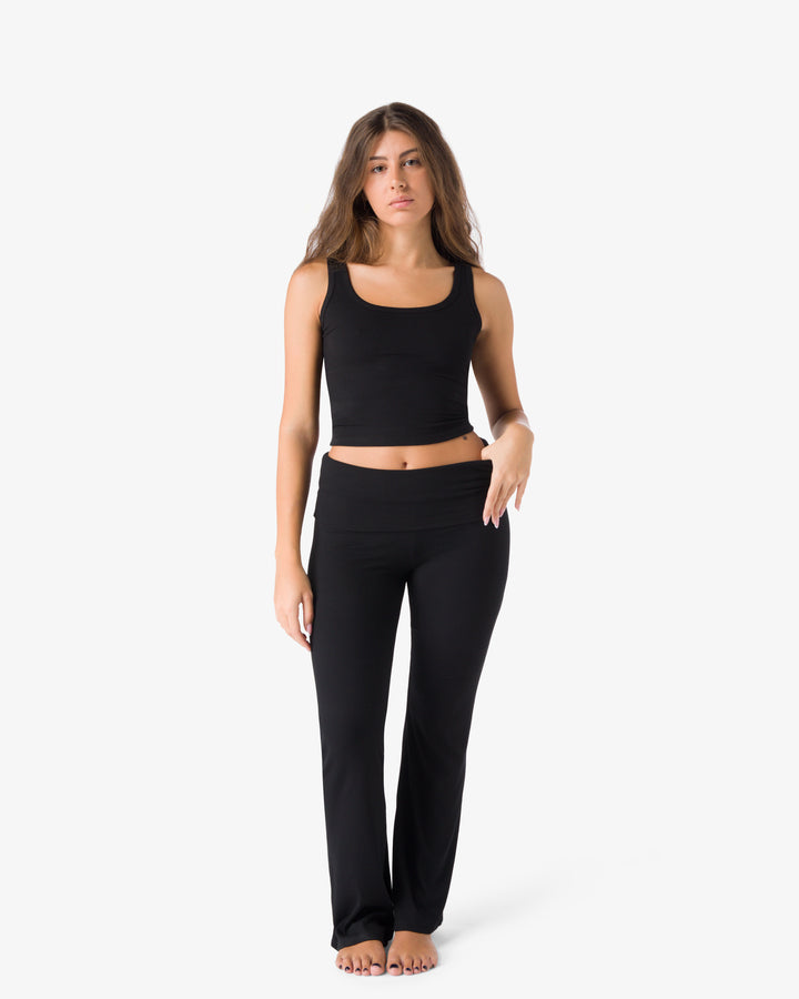 Flared pants | Black