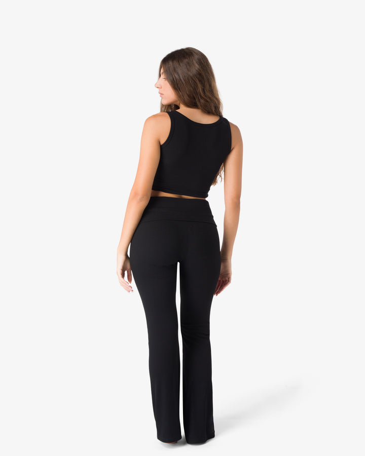 Flared pants | Black