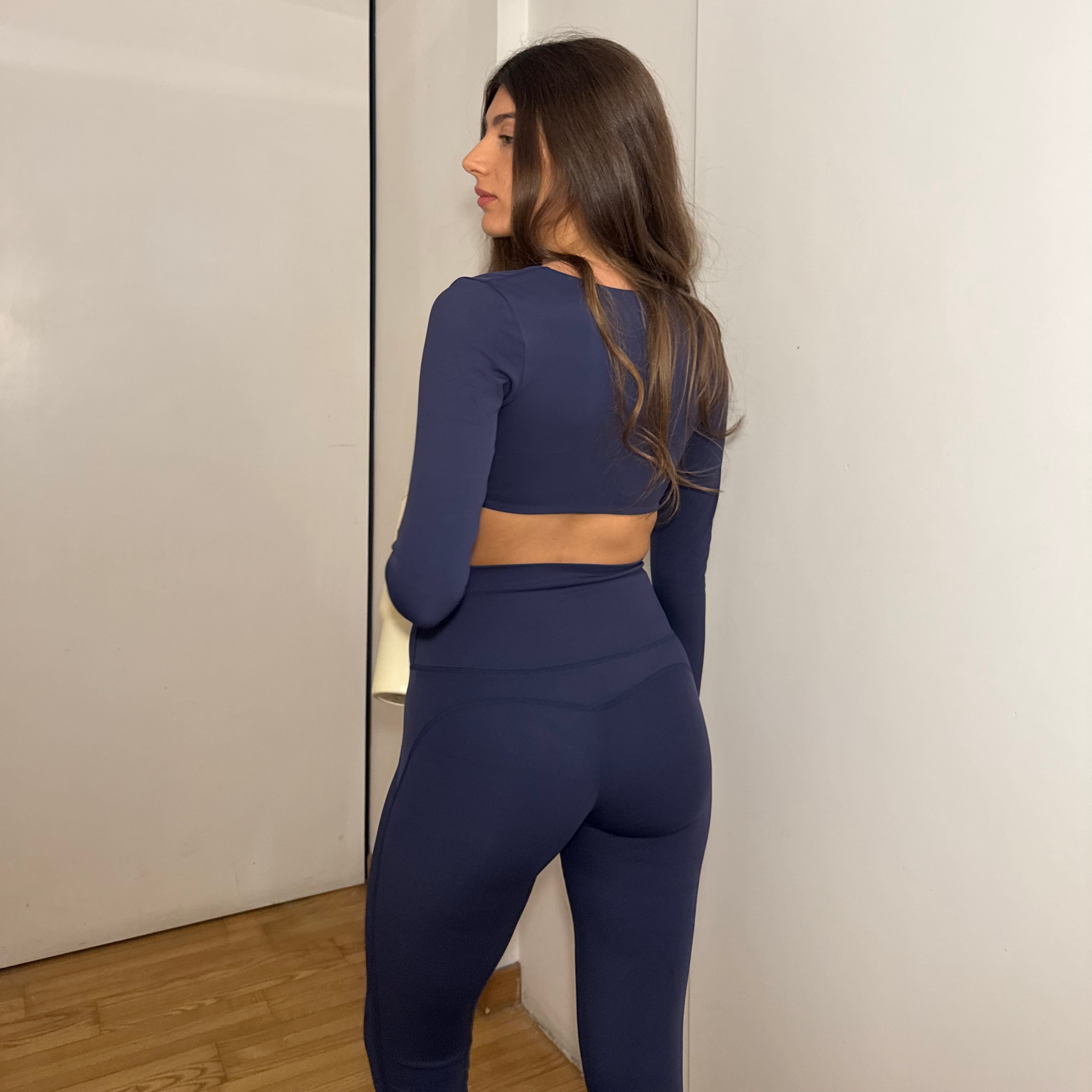 Leggings essential - blu navy