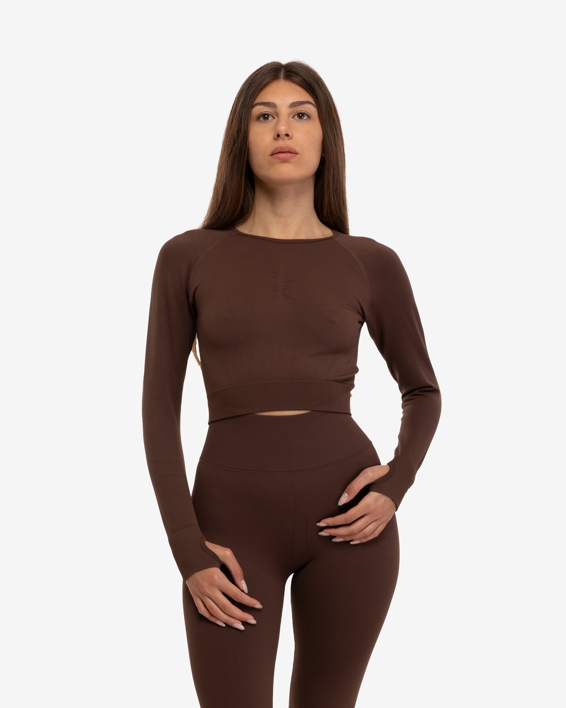 Ribbed contour top