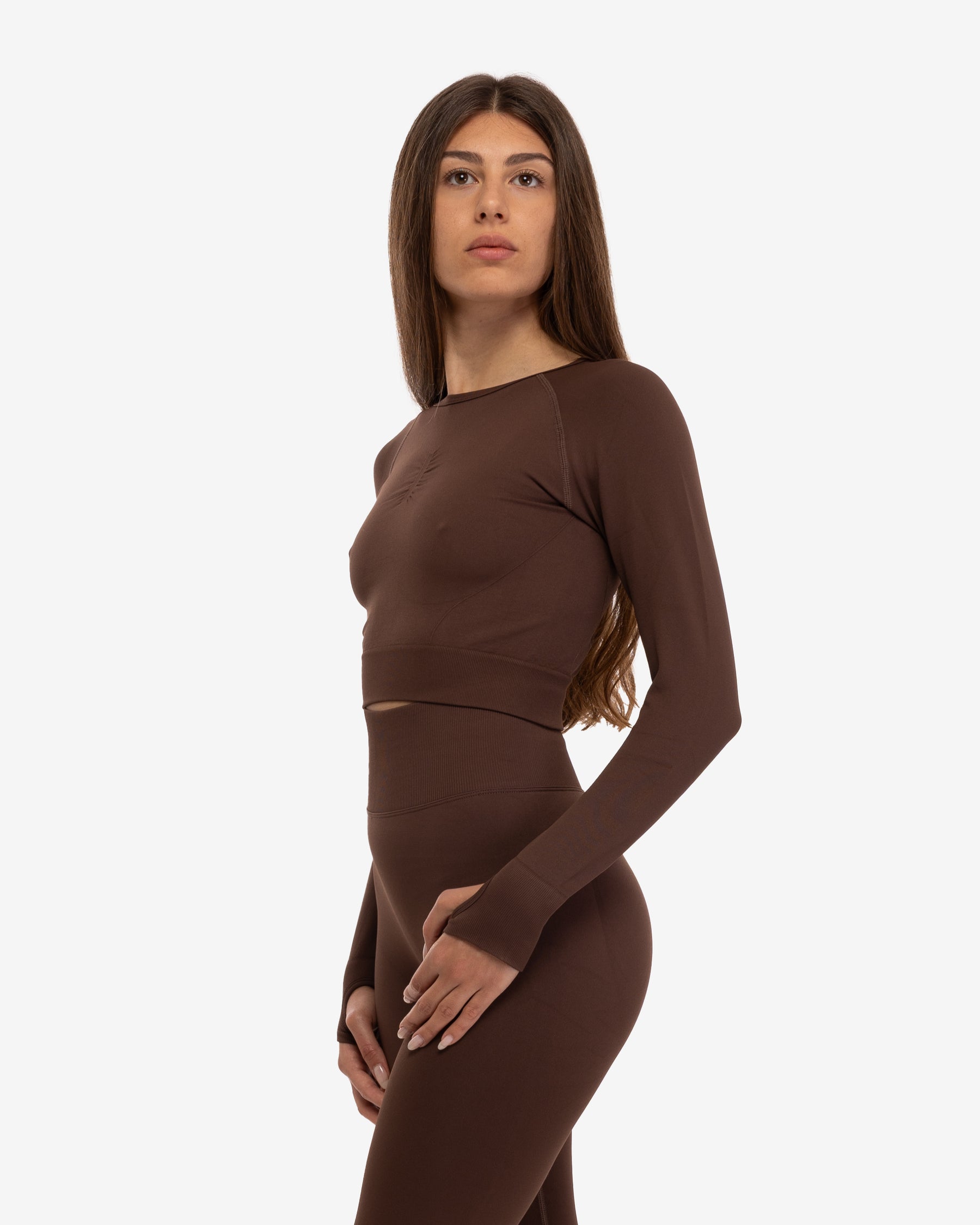 Ribbed contour top